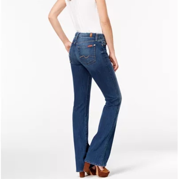 7 For All Mankind Denim - 7 For All Mankind "Kimmie" Bootcut Jeans, Size 27